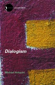 Cover of Dialogism by Michael Holquist