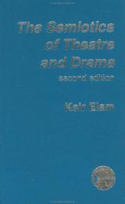 Cover of Semiotics of Theatre and Drama by Keir Elam