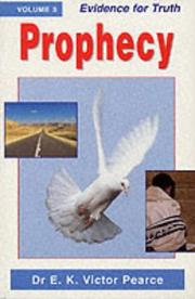 Front cover of Evidence for Truth (Evidence for Truth 2) by E.K.Victor Pearce