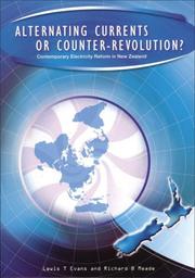Cover of Alternating Currents or Counter-Revolution? by Lewis T. Evans