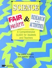 Front cover of Science fair projects and research activities by Leland Graham