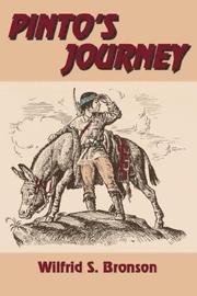 Cover of Pinto's journey by Wilfrid S. Bronson