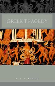 Cover of Greek tragedy by Humphrey Davy Findley Kitto