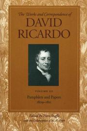 Front cover of Pamphlets and Papers 1809-1811 Vol. 3 by David Ricardo