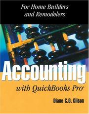 Front cover of Accounting with QuickBooks Pro 2000 by Diane C. O. Gilson