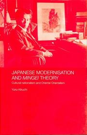 Front cover of Japanese Modernisation and Mingei Theory by Yuko Kikuchi
