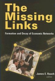 Cover of Missing Links by James E. Rauch