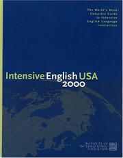 Front cover of Intensive English USA 2000 (Intensive English USA) by Unknown