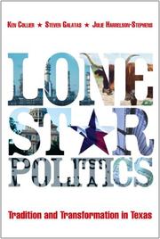 Cover of Lone star politics by Kenneth E. Collier