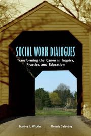 Cover of Social Work Dialogues by Stanley L. Witkin