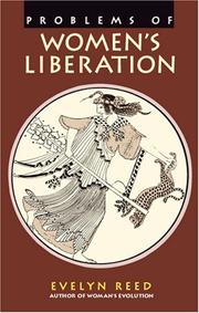 Front cover of Problems of women's liberation by Evelyn Reed