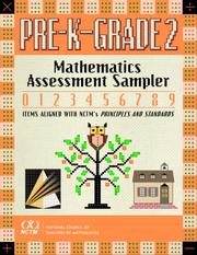 Cover of Mathematics Assessment Sampler, Prekindergarten-Grade 2 by Deann Huinker