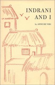 Front cover of Indrani and I (American Poetry and Fiction) by Joanna Gunderson