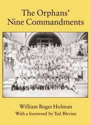 Cover of Orphans' Nine Commandments by William Roger Holman