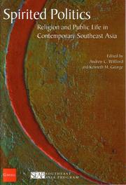 Cover of Spirited politics by Andrew C. Willford