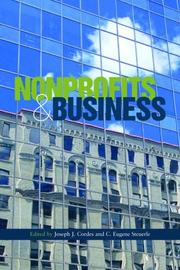 Front cover of Nonprofits and business by C. Eugene Steuerle