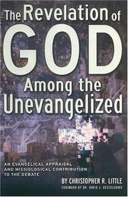 Front cover of The Revelation of God Among the Unevangelized by Christopher R. Little