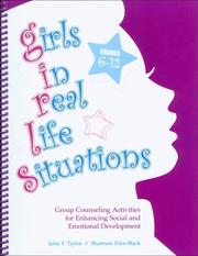 Front cover of Girls in real life situations by Julia V. Taylor