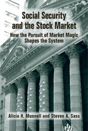 Cover of Social Security and the Stock Market by Alicia Haydock Munnell