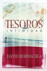 Cover of Tesoros de intimidad by David Hormachea