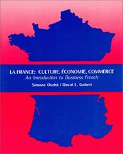 Front cover of La France : Culture, Economy, Commerce by Simone Oudot