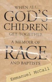 Front cover of When all God's children get together by Emmanuel L. McCall