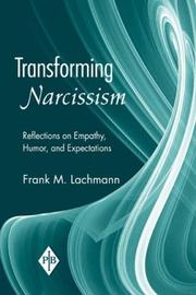 Front cover of Transforming Narcissism by Frank M. Lachmann