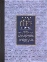 Front cover of My Life, a Journal by Hartley and Marks Publishers