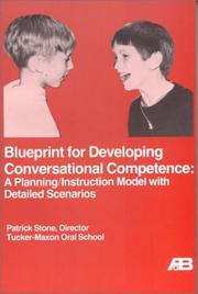 Cover of Blueprint for Developing Conversational Competence by Patrick Stone