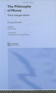 Cover of Philosophie des Geldes by Georg Simmel