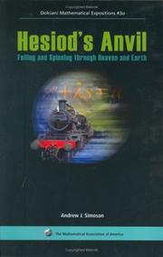 Cover of Hesiod's Anvil by Andrew J. Simoson