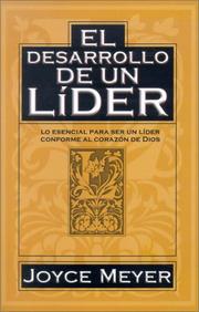 Front cover of El Desarrollo De UN Lider by Joyce Meyer