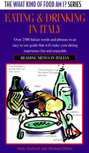 Cover of Eating & drinking in Italy by Andy Herbach
