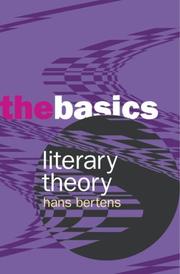 Front cover of Literary Theory by Hans Bertens