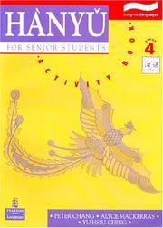 Front cover of Hanyu for Senior Students, Stage 4 by Peter Chang