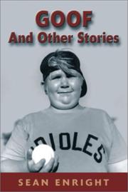 Front cover of Goof and Other Stories by Sean Enright
