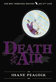 Front cover of Death in the Air by Shane Peacock