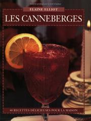 Cover of Les Canneberges by Elaine Elliot