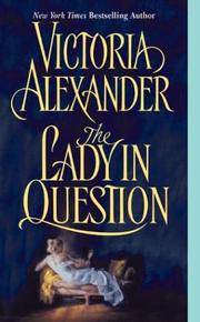 Cover of The lady in question by Victoria Alexander