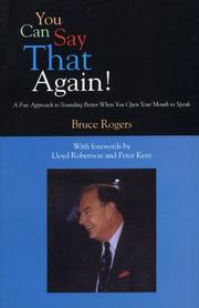 Cover of You can say that again! by Bruce Rogers