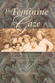 Cover of Feminine Gaze, The by Anne Innis Dagg