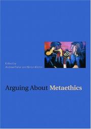 Cover of Arguing about Metaethics by Simon Kirchin