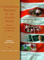 Front cover of A Statistical Portrait of the United States by Mark S. Littman