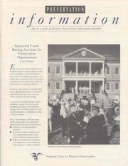 Front cover of Successful Fund-Raising Activities for Preservation Organizations by Kerri Rubman
