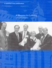 Front cover of Blueprint for Lobbying by Susan West Montgomery