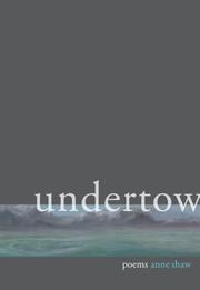 Cover of Undertow by Anne Shaw
