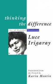 Cover of Temps de la différence by Luce Irigaray
