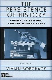 Front cover of The Persistence of History by Vivian Sobchack