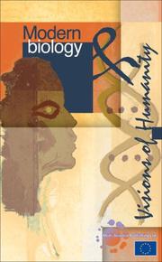 Front cover of Modern Biology & Visions of Humanity by European Commission