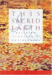 Front cover of This sacred earth by Roger S. Gottlieb